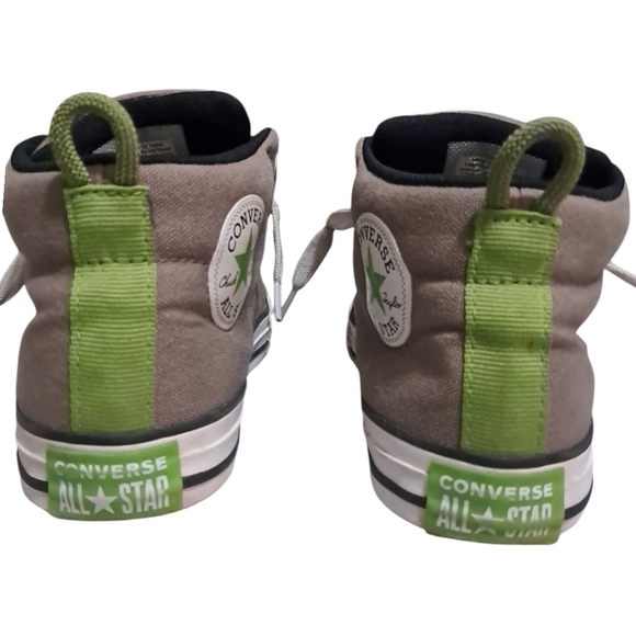 Converse Chuck Taylor All Star Street Mason Mid Sneakers Size 3 - Picture 13 of 14